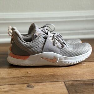 Nike Renew Sneakers Grey Peach Running Shoes Women’s Size 8